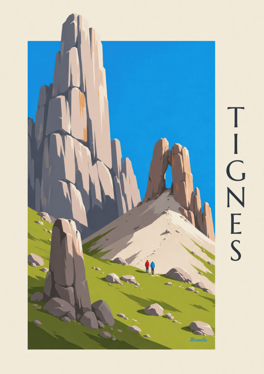 Tignes, Aiguille Percée Poster